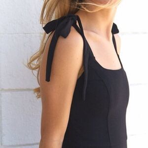 Adeptness Rae Nixi Black Dress